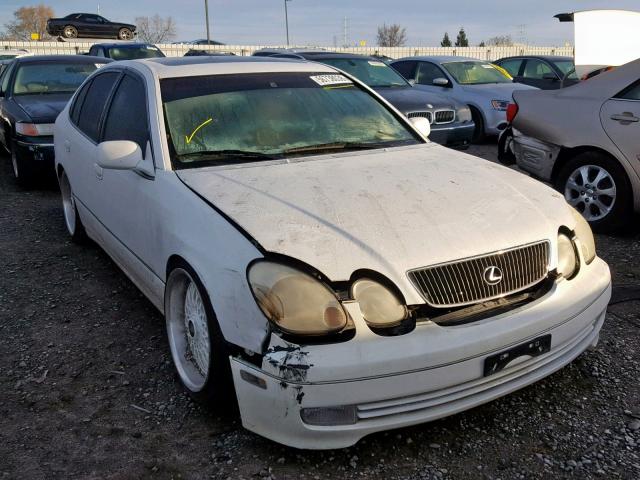 JT8BD68SXY0106732 - 2000 LEXUS GS 300 WHITE photo 1