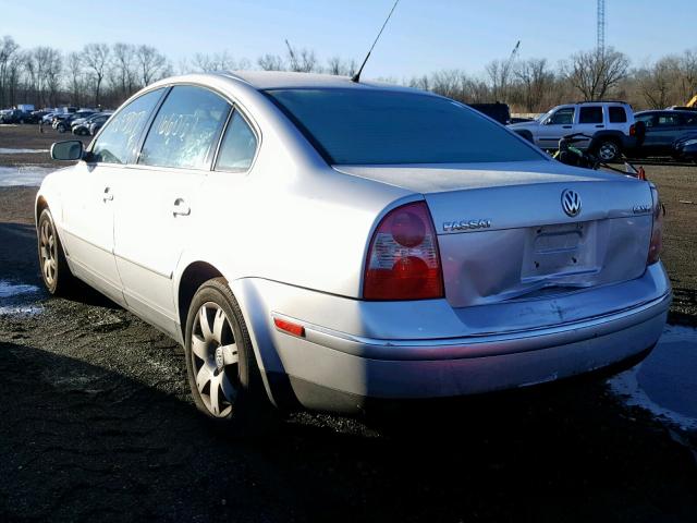WVWRH63B91P293373 - 2001 VOLKSWAGEN PASSAT GLX 灰色 照片 3