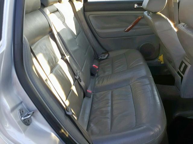 WVWRH63B91P293373 - 2001 VOLKSWAGEN PASSAT GLX 灰色 照片 6