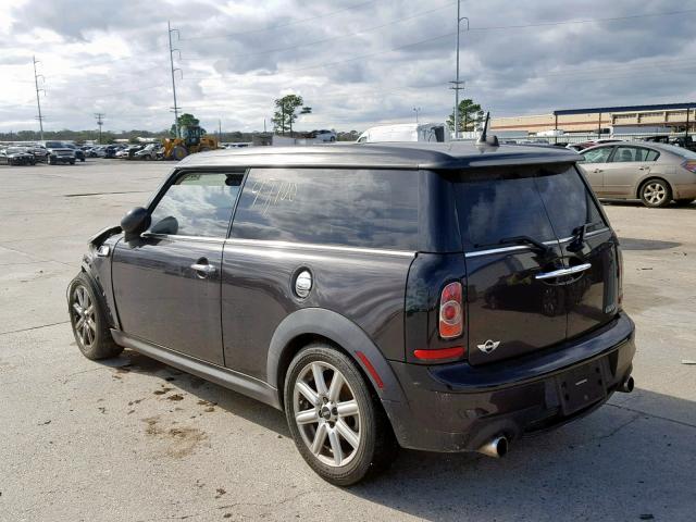 WMWZG3C58DT576111 - 2013 MINI COOPER S C BLACK photo 3