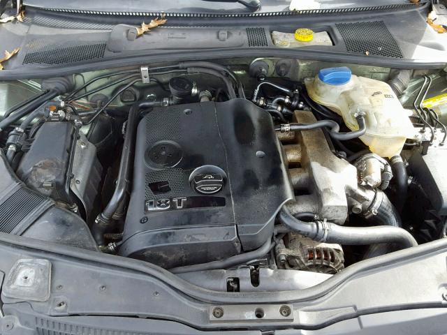 WVWPD63B03P274278 - 2003 VOLKSWAGEN PASSAT GLS GRAY photo 7