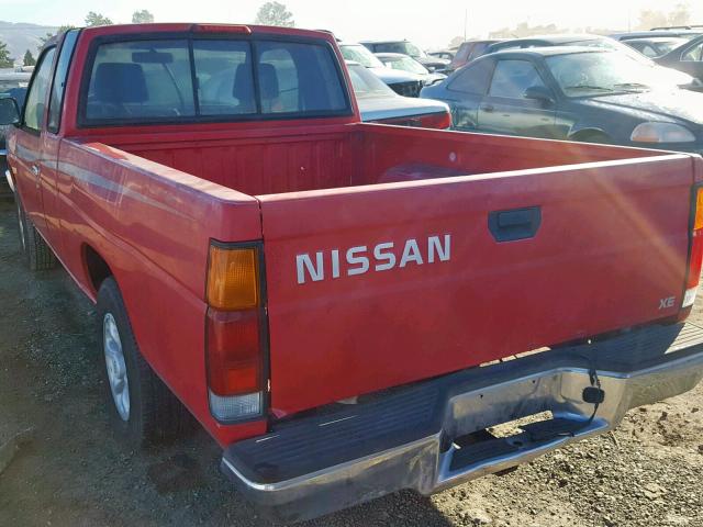 1N6SD16S5TC342958 - 1996 NISSAN TRUCK KING RED photo 3