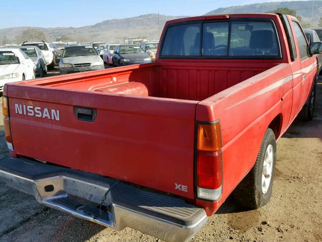 1N6SD16S5TC342958 - 1996 NISSAN TRUCK KING RED photo 4