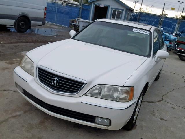 JH4KA9650XC011911 - 1999 ACURA 3.5RL WHITE photo 2