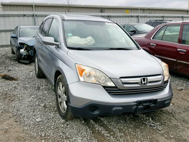 JHLRE48777C023417 - 2007 HONDA CR-V EXL GRAY photo 1