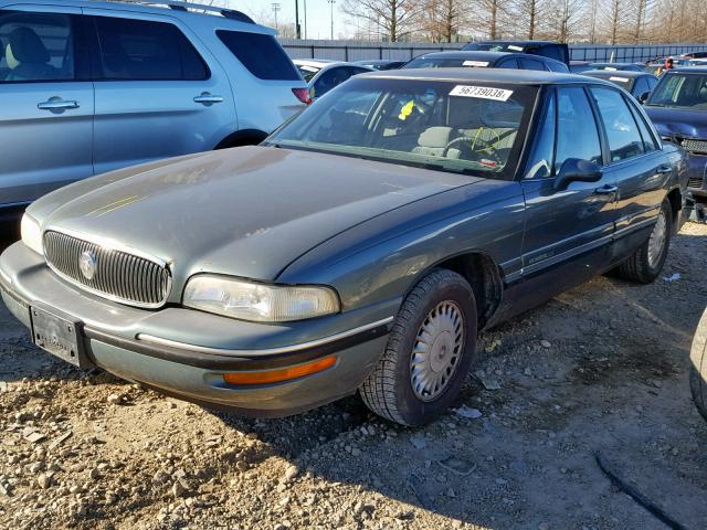 1G4HP52K2WH454816 - 1998 BUICK LESABRE CU GRAY photo 2