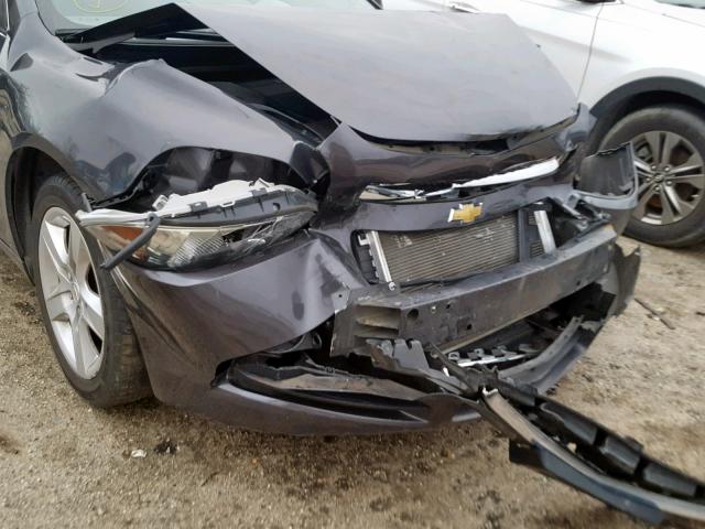 1G1ZA5EU3CF389787 - 2012 CHEVROLET MALIBU LS CHARCOAL photo 9