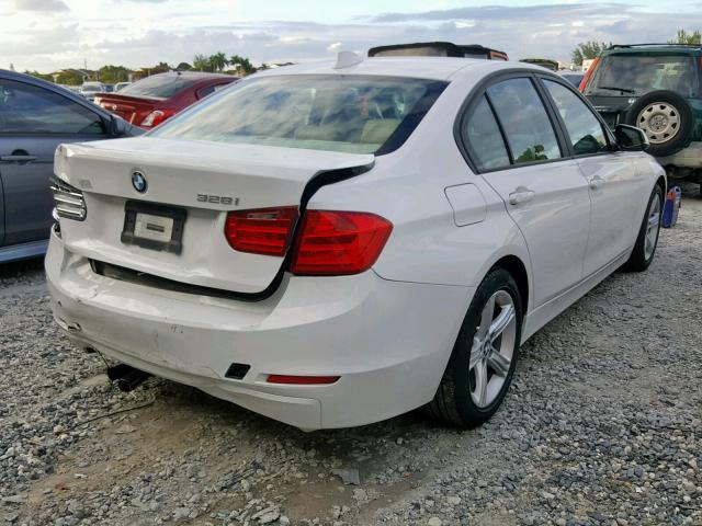 WBA3C1G55DNN93369 - 2013 BMW 328 I SULE WHITE photo 4