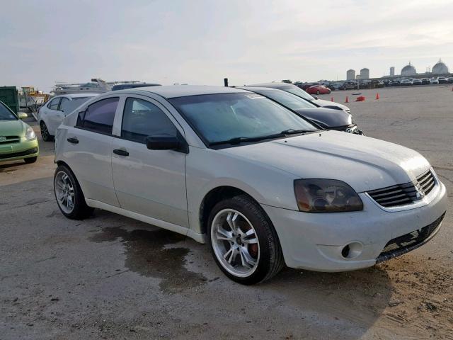 4A3AB26F57E027095 - 2007 MITSUBISHI GALANT DE WHITE photo 1