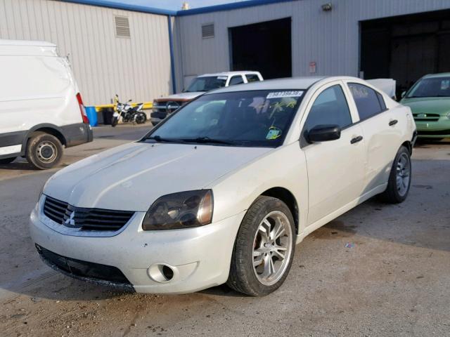 4A3AB26F57E027095 - 2007 MITSUBISHI GALANT DE WHITE photo 2