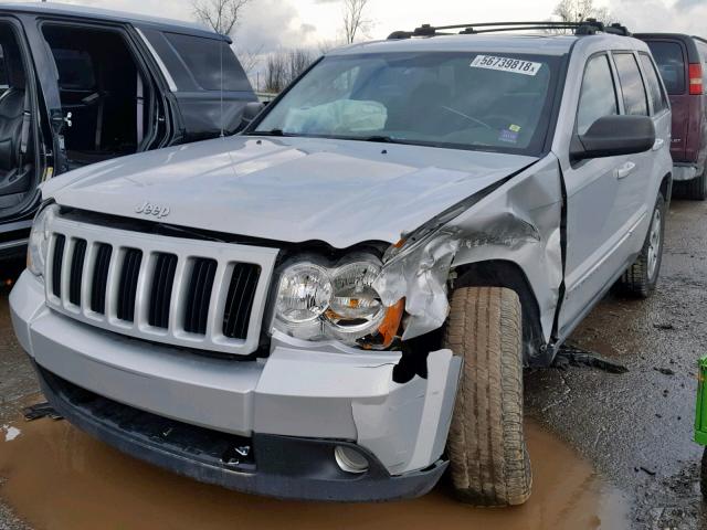 1J4PR4GK0AC104050 - 2010 JEEP GRAND CHER GRAY photo 2