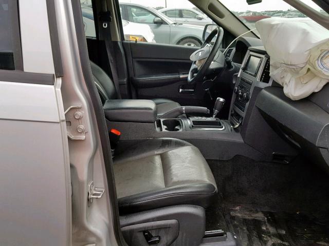 1J4PR4GK0AC104050 - 2010 JEEP GRAND CHER GRAY photo 5