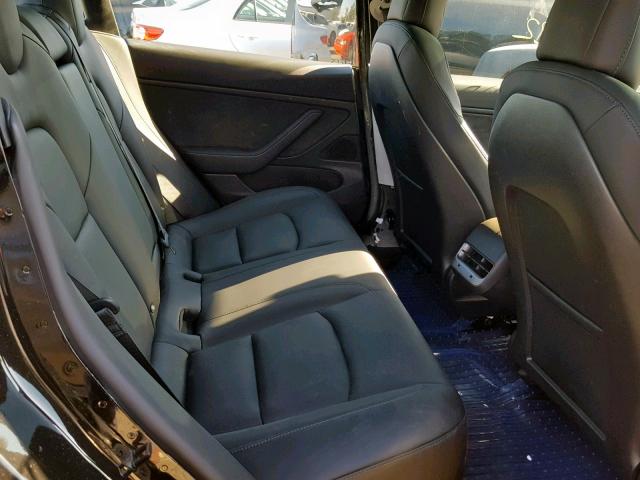 5YJ3E1EA2JF052349 - 2018 TESLA MODEL 3 შავი ფოტო 6