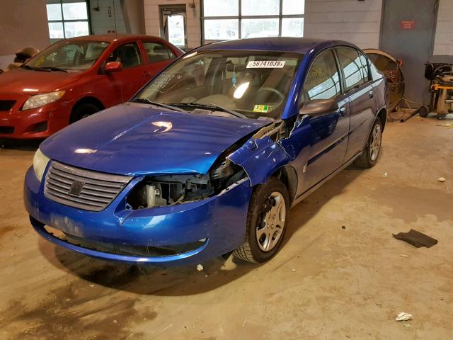 1G8AJ52F25Z129516 - 2005 SATURN ION LEVEL BLUE photo 2