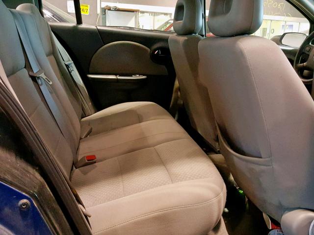 1G8AJ52F25Z129516 - 2005 SATURN ION LEVEL BLUE photo 6