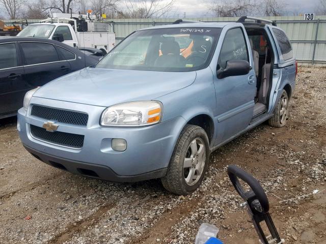 1GNDV33107D136812 - 2007 CHEVROLET UPLANDER L Mavi foto 2