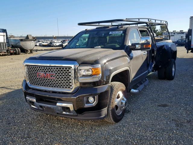 1GT414EG4FF616558 - 2015 GMC SIERRA C35 BLACK photo 2