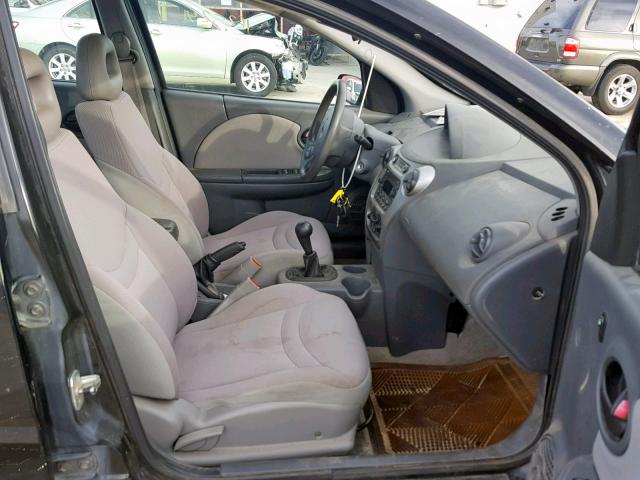 1G8AZ52F64Z154930 - 2004 SATURN ION LEVEL BLACK photo 5