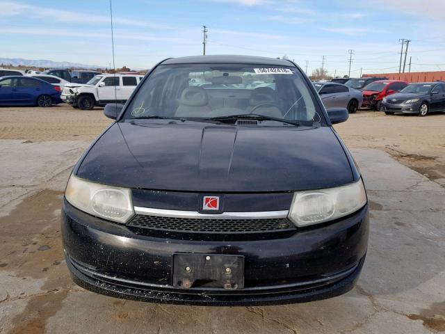 1G8AZ52F64Z154930 - 2004 SATURN ION LEVEL BLACK photo 9