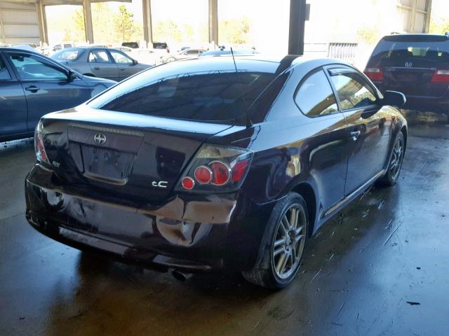 JTKDE167990277068 - 2009 TOYOTA SCION TC იასამნისფერი ფოტო 4