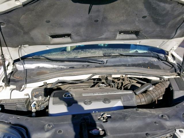 2HNYD18614H508107 - 2004 ACURA MDX TOURIN WHITE photo 7