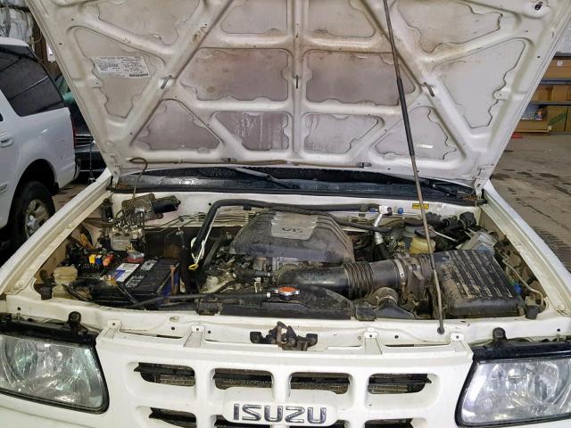 4S2DM58W8Y4317769 - 2000 ISUZU RODEO S WHITE photo 7