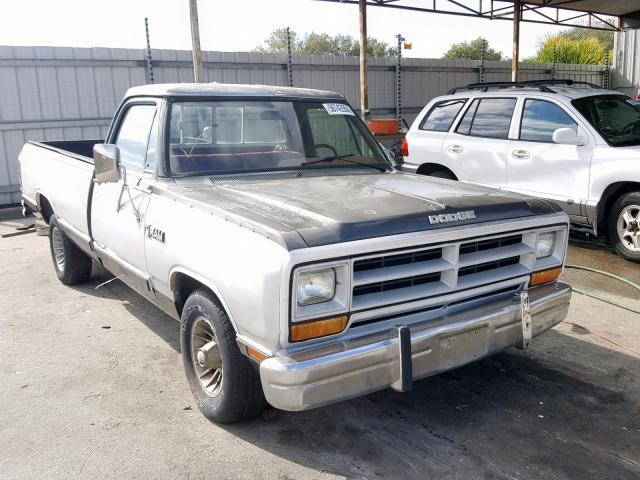 1B7FD14T5GS135448 - 1986 DODGE D-SERIES D TWO TONE photo 1