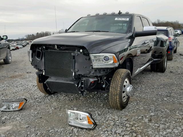 3C63RRNLXJG277107 - 2018 RAM 3500 LONGH BLACK photo 2