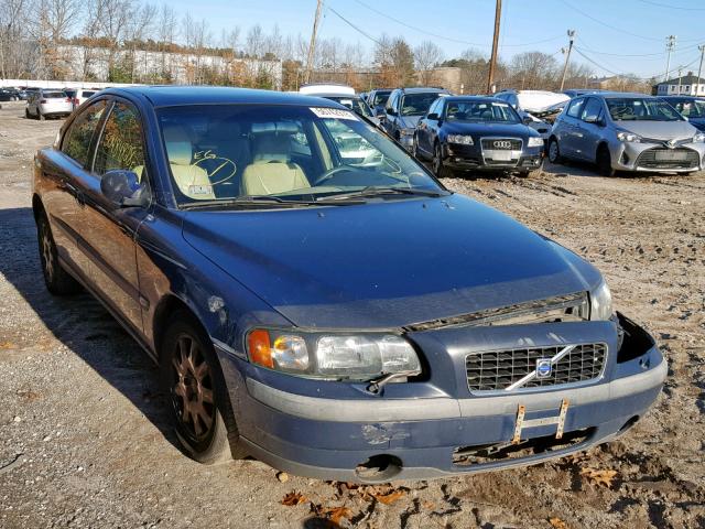 YV1RS61R722096924 - 2002 VOLVO S60 BLUE photo 1