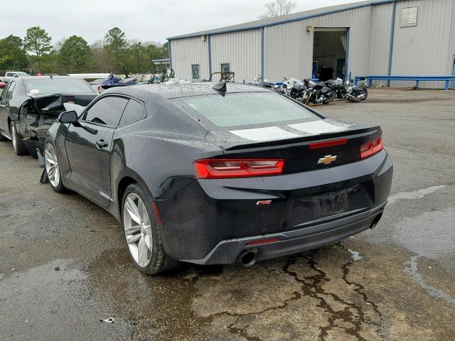 1G1FB1RS3H0106493 - 2017 CHEVROLET CAMARO LT BLACK photo 3