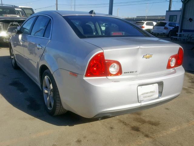 1G1ZC5E09CF393253 - 2012 CHEVROLET MALIBU 1LT 银色 照片 3