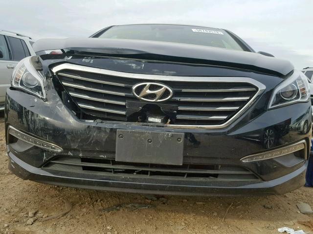 5NPE34AF9FH228274 - 2015 HYUNDAI SONATA SPO BLACK photo 9