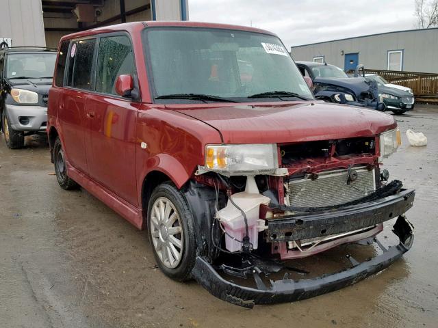 JTLKT324X64116393 - 2006 TOYOTA SCION XB Қызыл фото 1