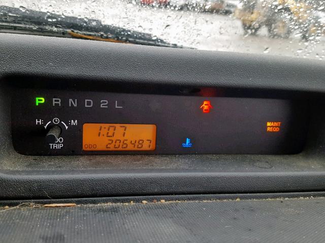 JTLKT324X64116393 - 2006 TOYOTA SCION XB Қызыл фото 8