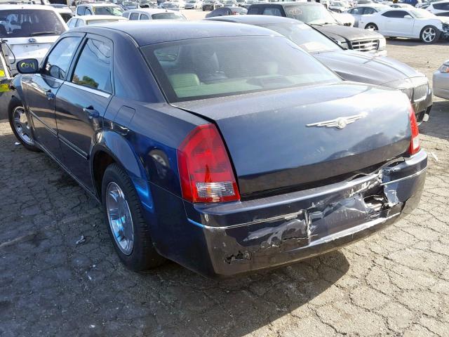 2C3JA53G85H685363 - 2005 CHRYSLER 300 TOURIN BLUE photo 3