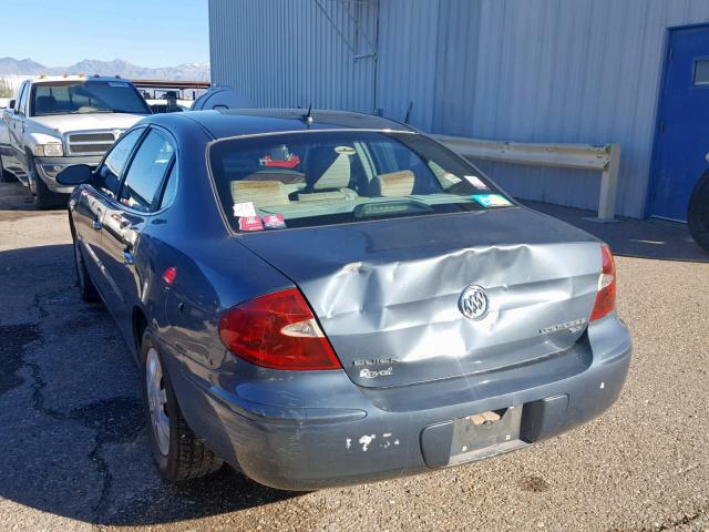 2G4WC582971213382 - 2007 BUICK LACROSSE C BLUE photo 3