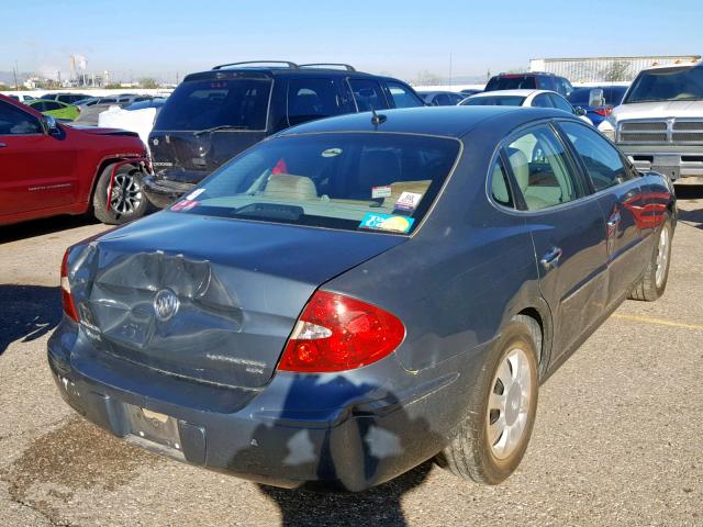 2G4WC582971213382 - 2007 BUICK LACROSSE C BLUE photo 4