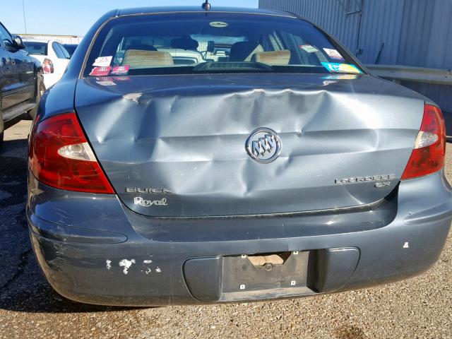 2G4WC582971213382 - 2007 BUICK LACROSSE C BLUE photo 9