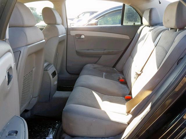 1G1ZG57B68F235690 - 2008 CHEVROLET MALIBU LS BLACK photo 6