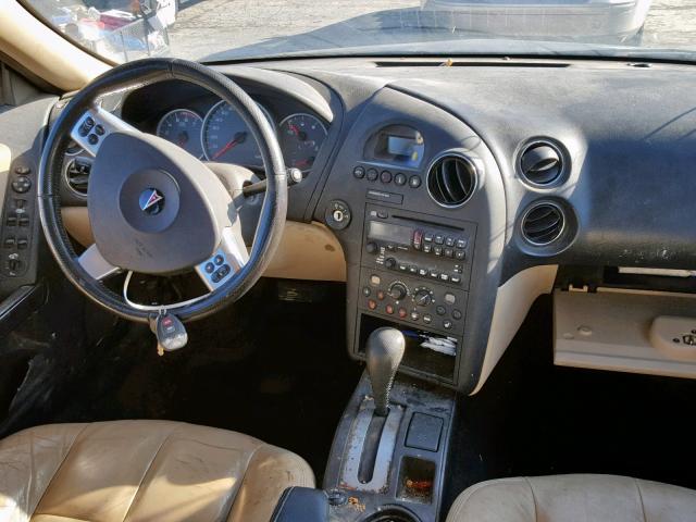 2G2WR554561206070 - 2006 PONTIAC GRAND PRIX BEIGE photo 9