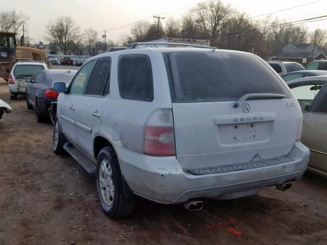 2HNYD18626H526182 - 2006 ACURA MDX TOURIN GRAY photo 3