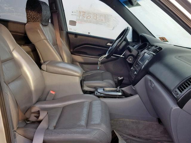 2HNYD18626H526182 - 2006 ACURA MDX TOURIN GRAY photo 5