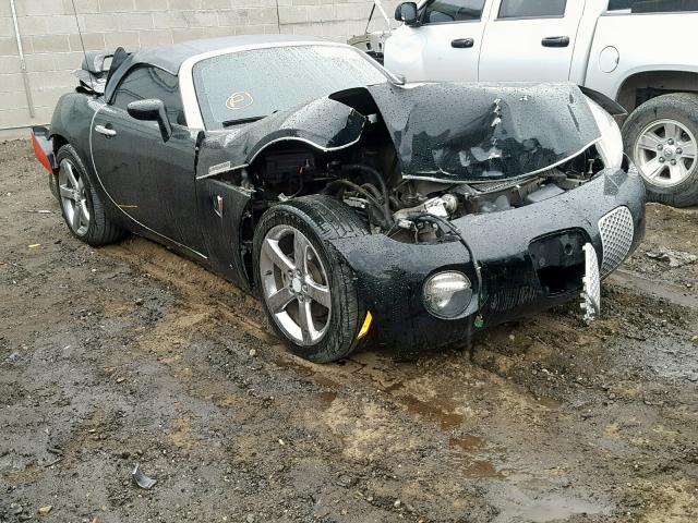 1G2MB35B77Y111359 - 2007 PONTIAC SOLSTICE BLACK photo 1