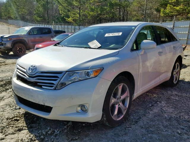 4T3ZK11A29U012142 - 2009 TOYOTA VENZA BASE WHITE photo 2