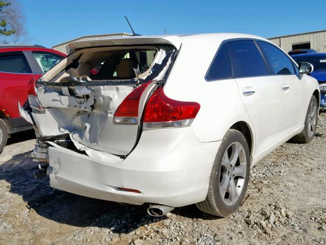 4T3ZK11A29U012142 - 2009 TOYOTA VENZA BASE WHITE photo 4