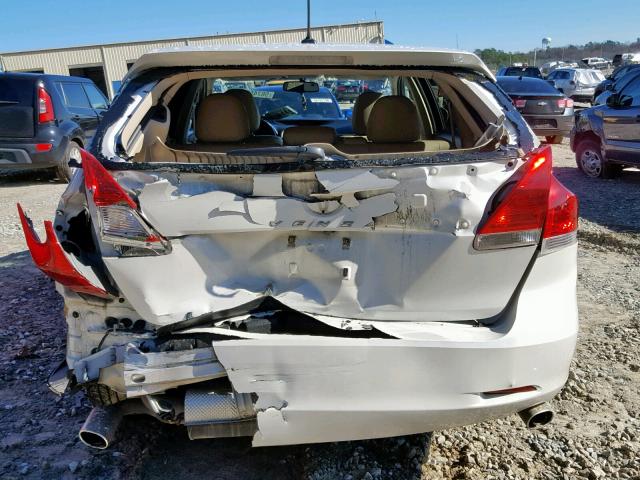 4T3ZK11A29U012142 - 2009 TOYOTA VENZA BASE WHITE photo 9