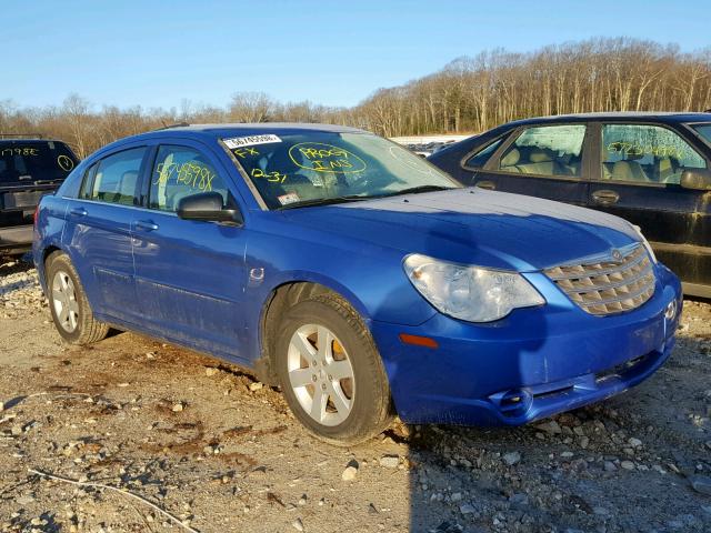 1C3LC46KX8N180417 - 2008 CHRYSLER SEBRING LX BLUE photo 1