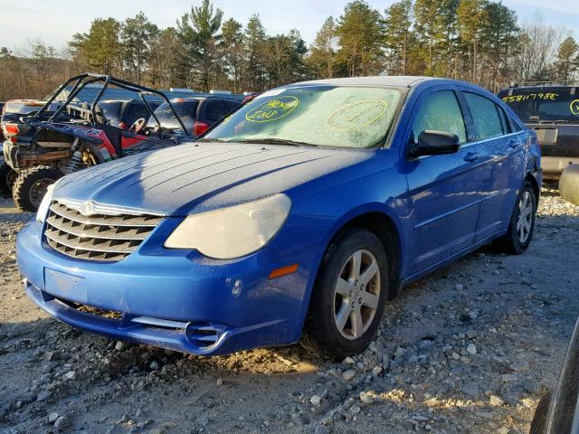 1C3LC46KX8N180417 - 2008 CHRYSLER SEBRING LX BLUE photo 2