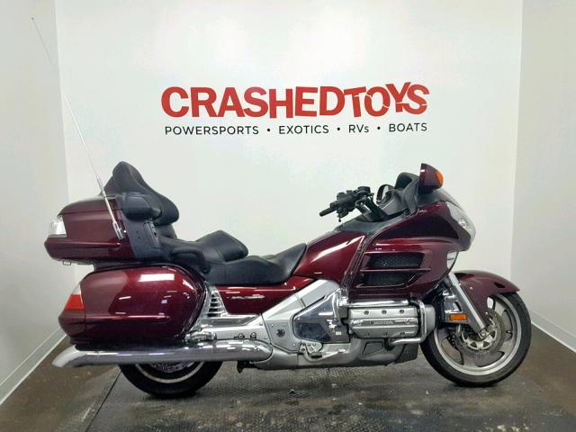 1HFSC47L68A706263 - 2008 HONDA GL1800 MAROON photo 1