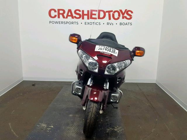 1HFSC47L68A706263 - 2008 HONDA GL1800 MAROON photo 2